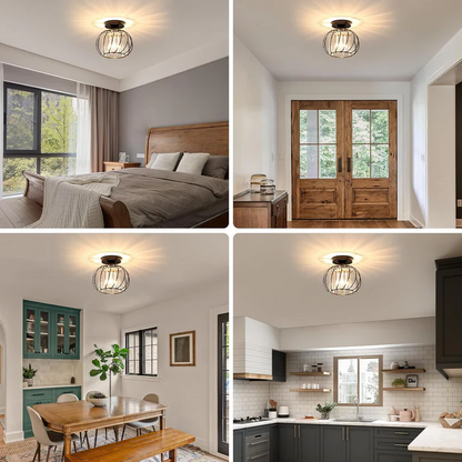 Nordic Globe Glass Pendant Light