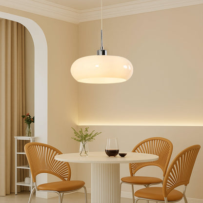 Geometric pendant lamp in Bauhaus style
