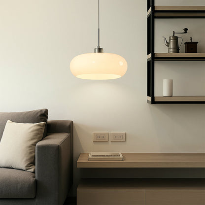 Geometric pendant lamp in Bauhaus style
