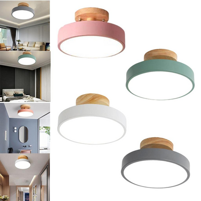 Colorful LED Ceiling Lamp with Modern Design