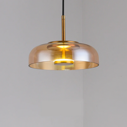 Contemporary Glass Shade Pendant
