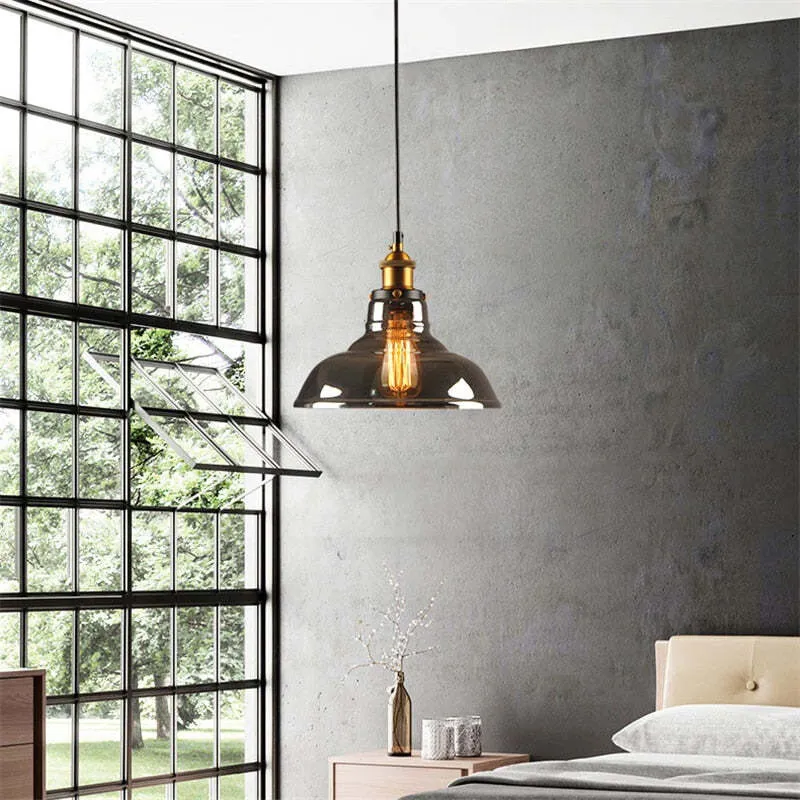 Transparent Bedside Hanging Lamp
