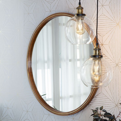 Transparent Bedside Hanging Lamp