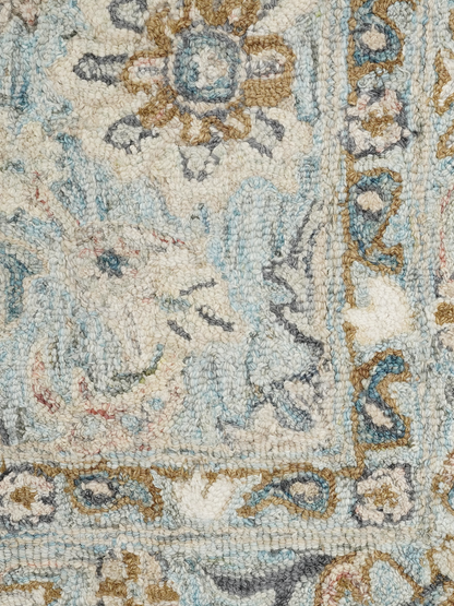 Veloria Persian-inspired wool cotton rug