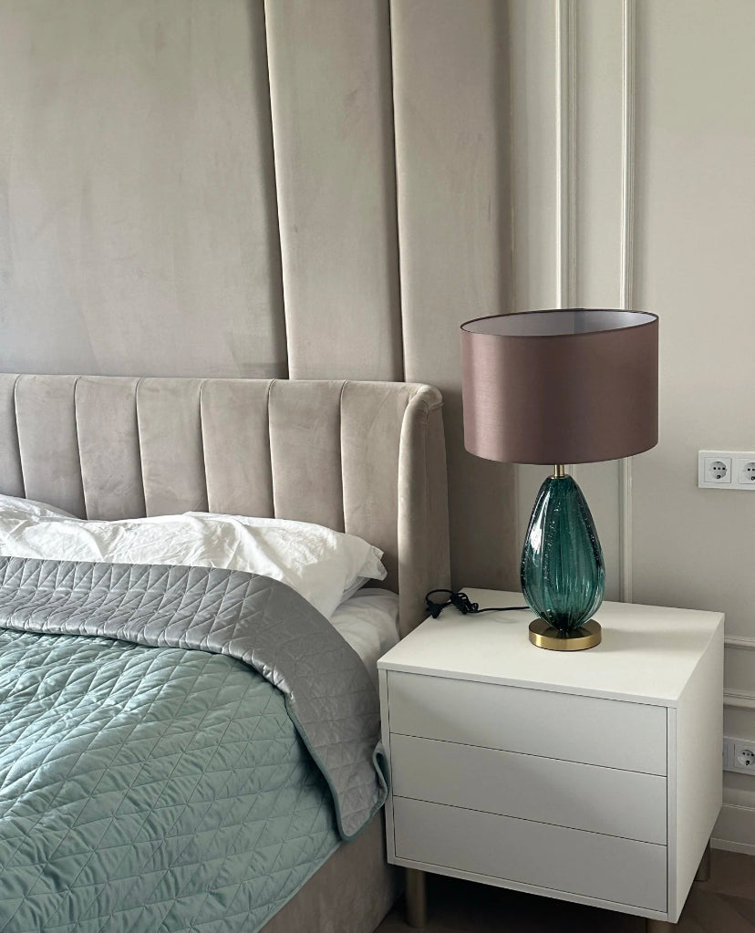 Modern Green LED Bedside Lamp