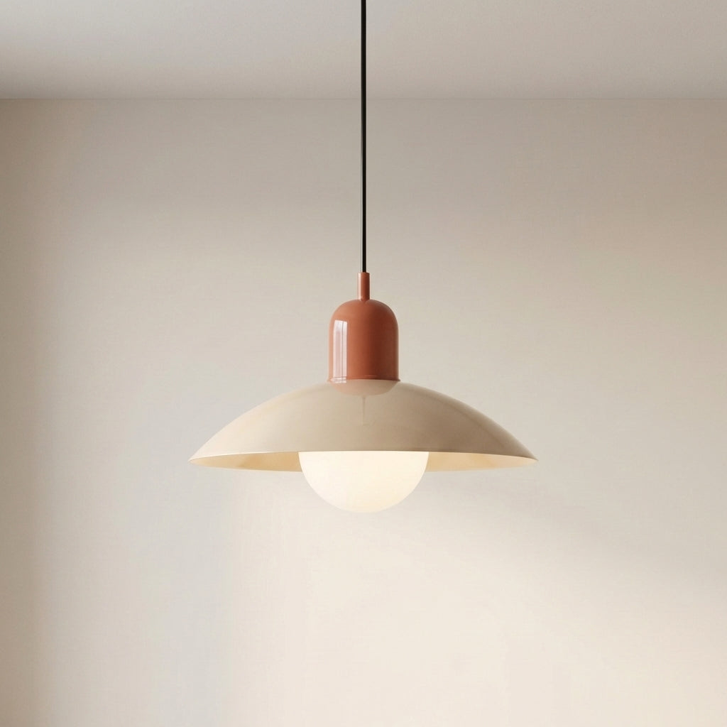 Modern pendant light with color design
