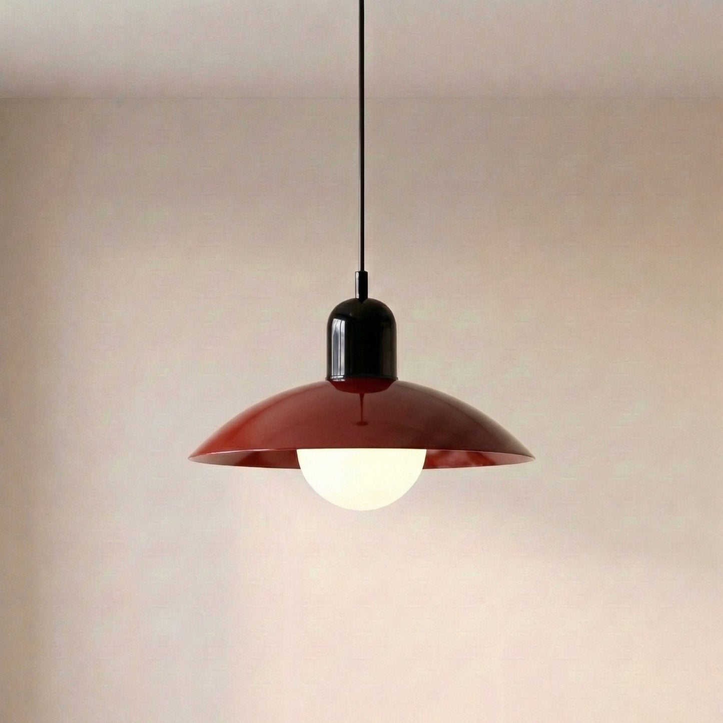 Modern pendant light with color design