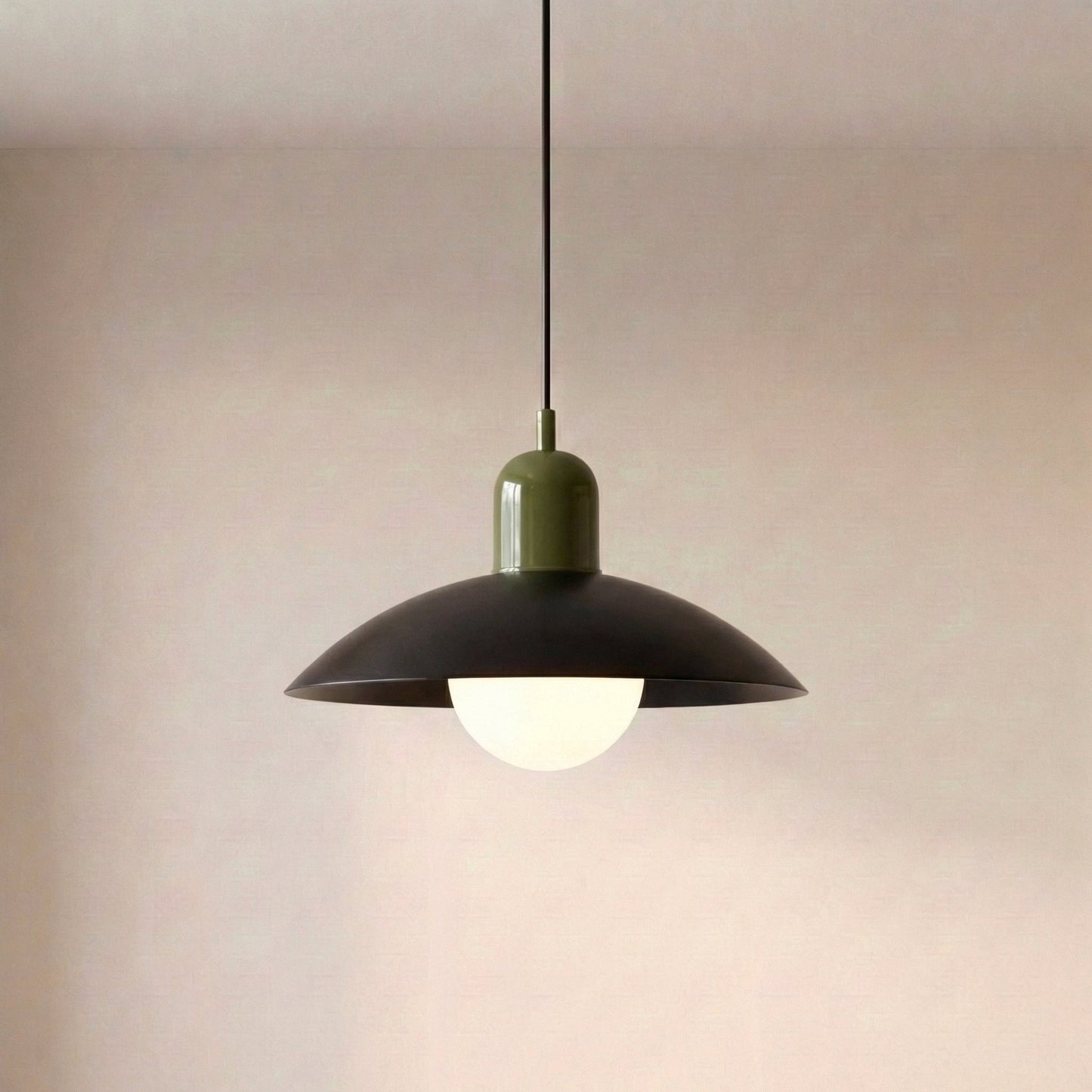 Modern pendant light with color design