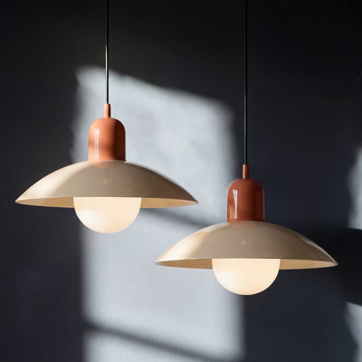 Modern pendant light with color design
