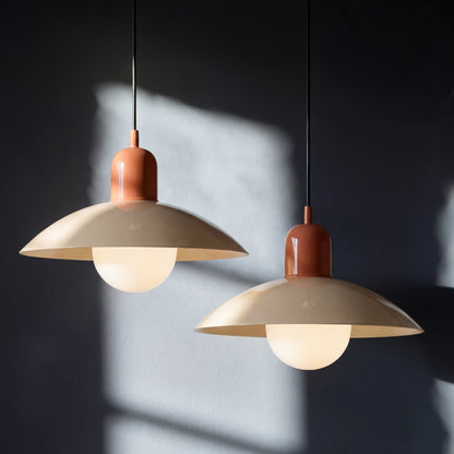 Modern pendant light with color design
