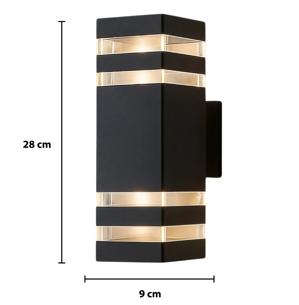 Modern outdoor wall light