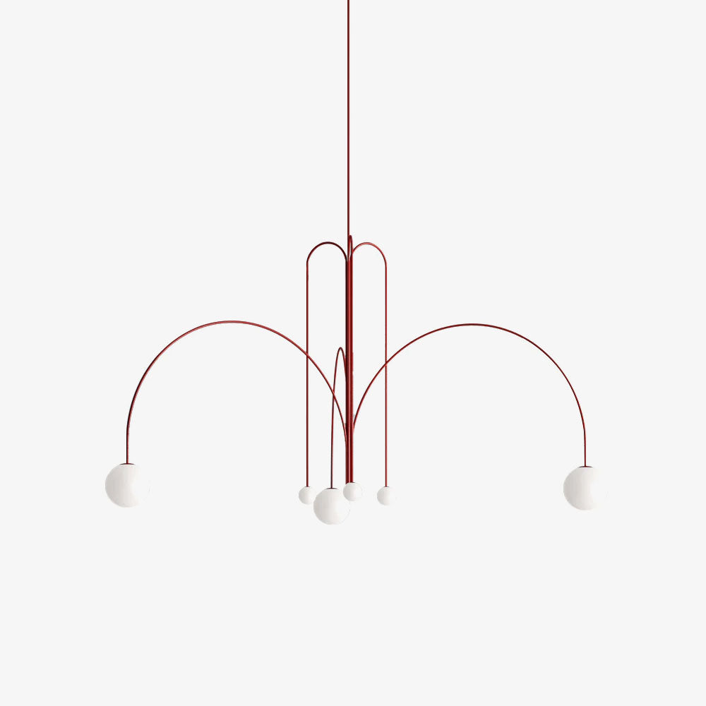 Moderne Lichtkunst Deckenlampe-Aster Selection