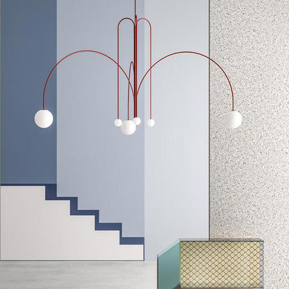 Moderne Lichtkunst Deckenlampe-Aster Selection