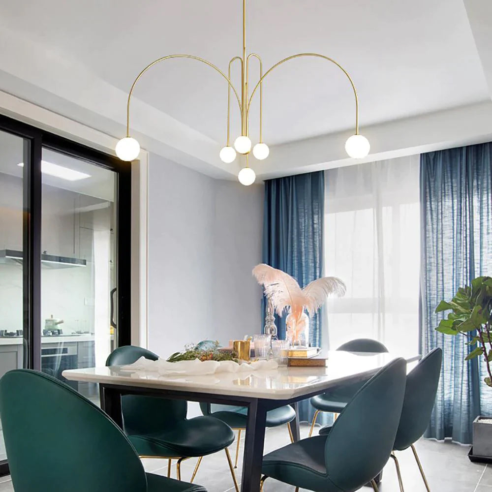 Moderne Lichtkunst Deckenlampe-Aster Selection