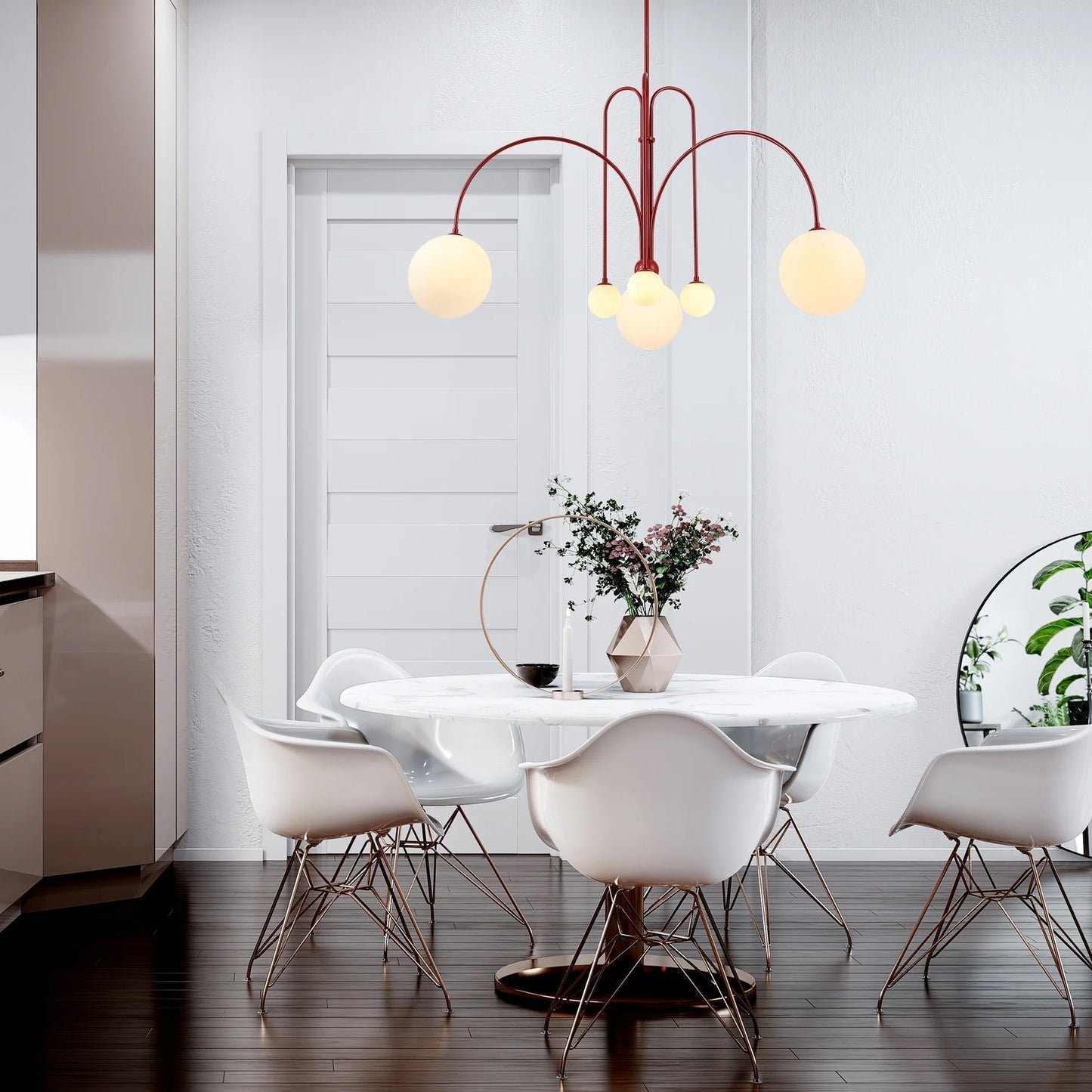 Moderne Lichtkunst Deckenlampe-Aster Selection