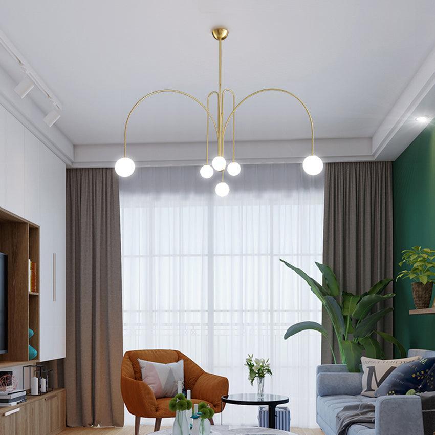 Moderne Lichtkunst Deckenlampe-Aster Selection