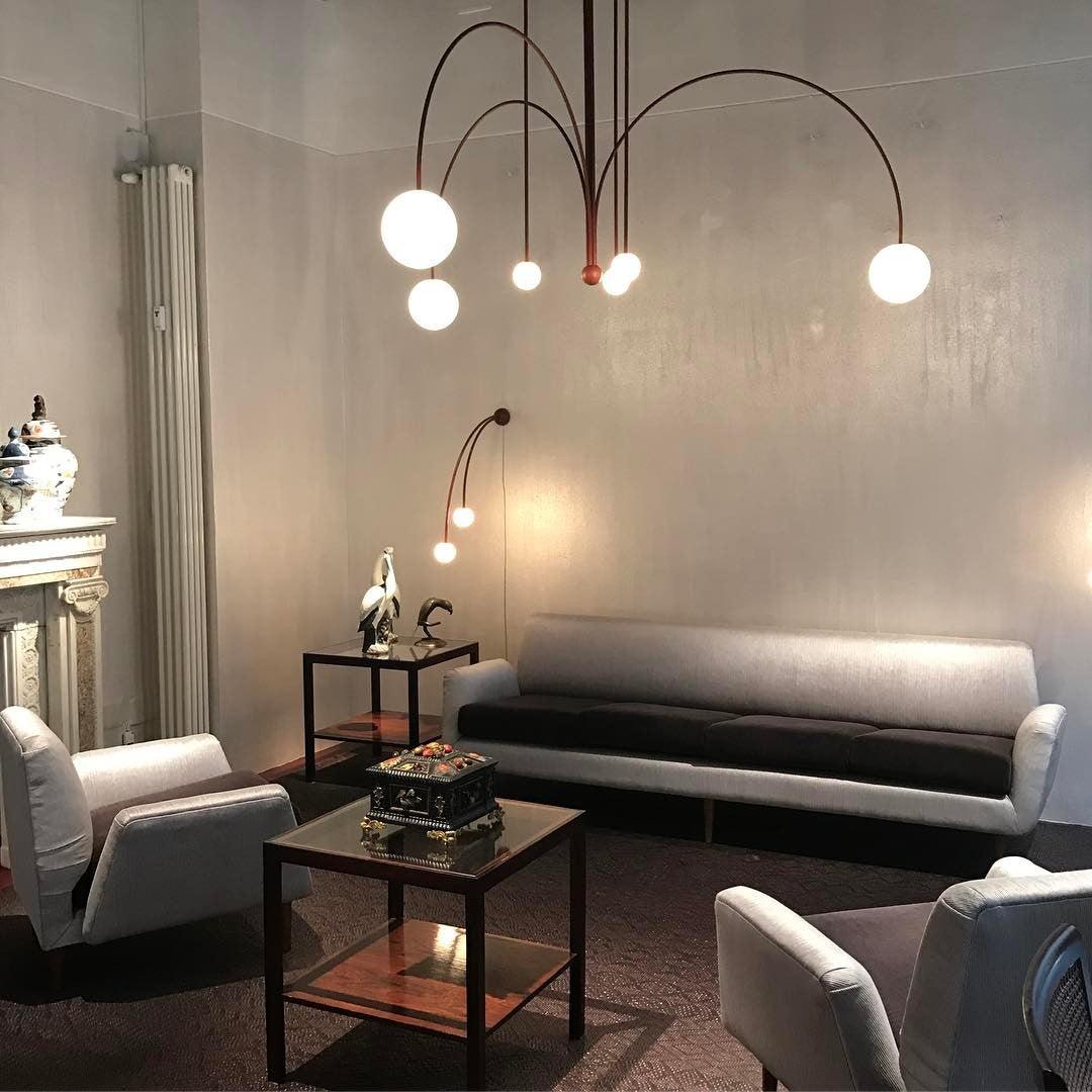 Moderne Lichtkunst Deckenlampe-Aster Selection