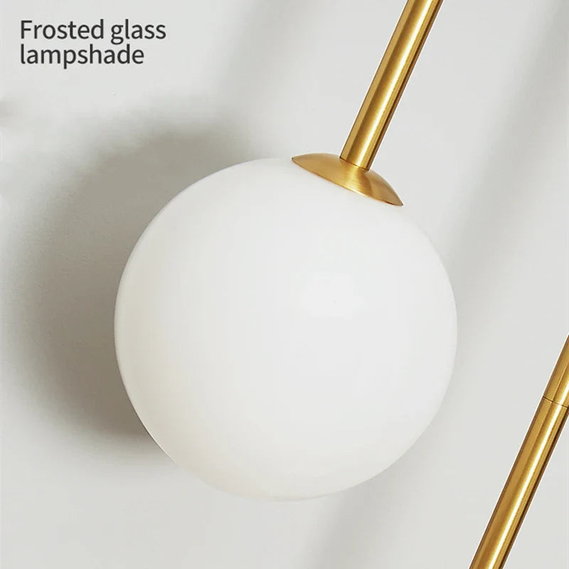 Glass Ball LED Wall Light