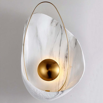 Linen Shade Wall Light