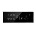 Nexora Minimalist Glass and ABS Smart Switch Socket