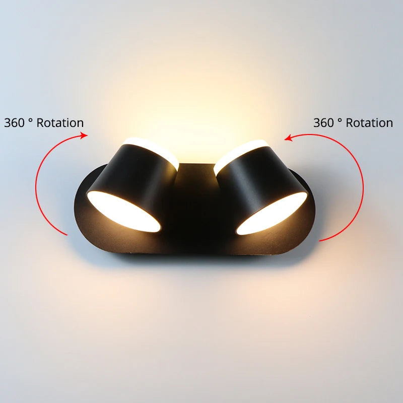 Slim Acrylic Hall Wall Light