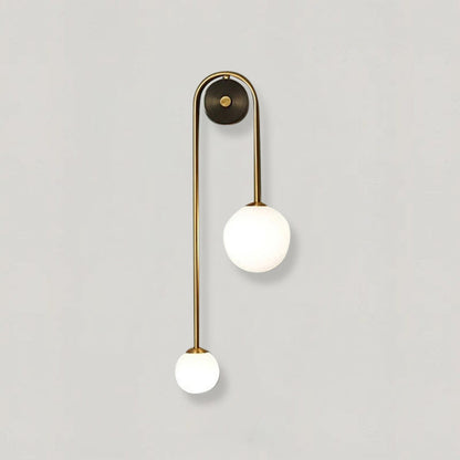 Glass Ball LED Wall Light