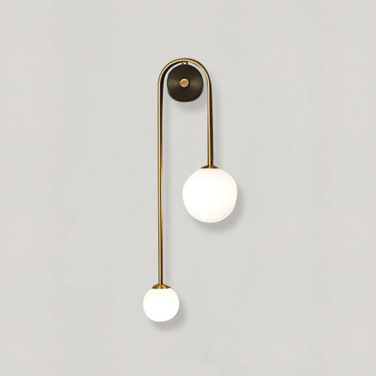 Glass Ball LED Wall Light