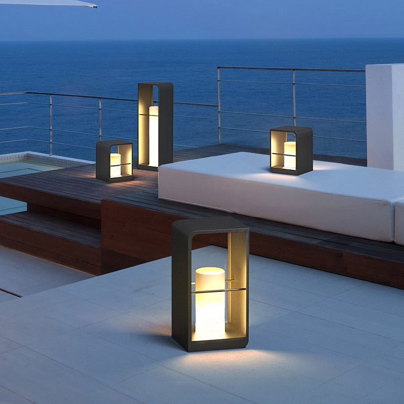 Modern Outdoor LED Bollard Light