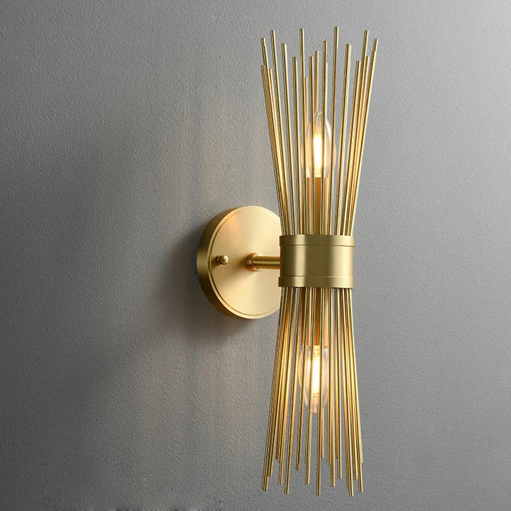 Vintage Art Glass Wall Light