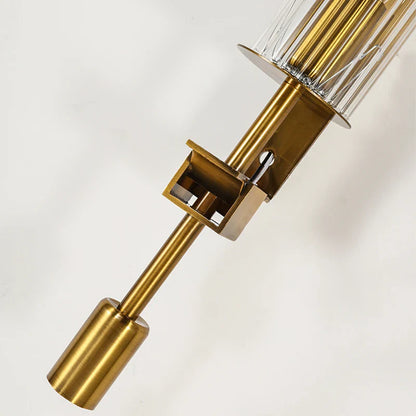 Gold Crystal Accent Wall Sconce