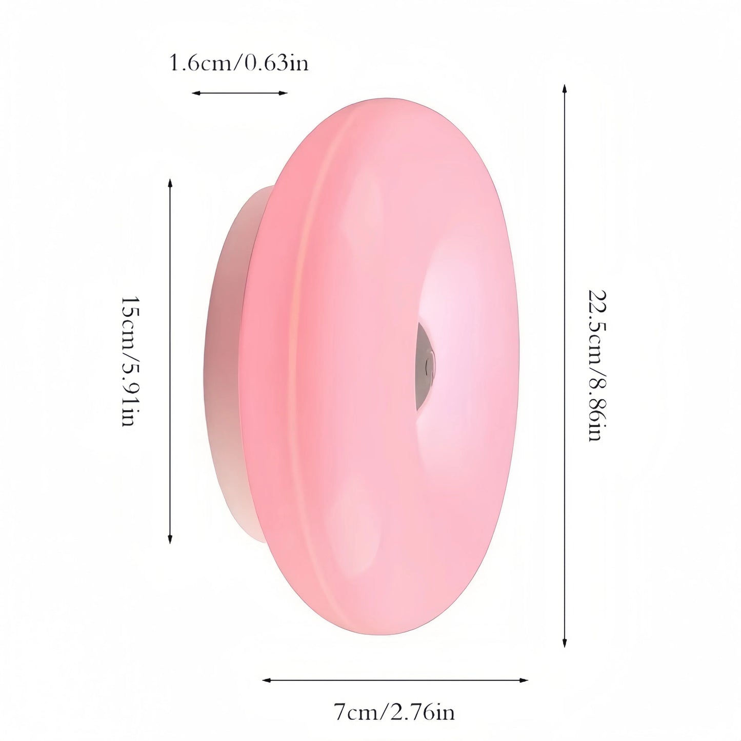 Donut LED accent lamp