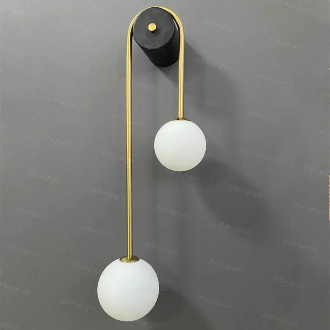 Glass Ball LED Wall Light