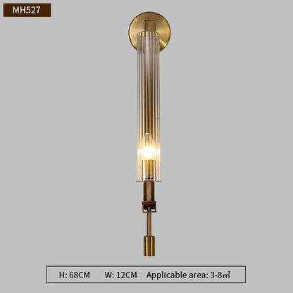Gold Crystal Accent Wall Sconce