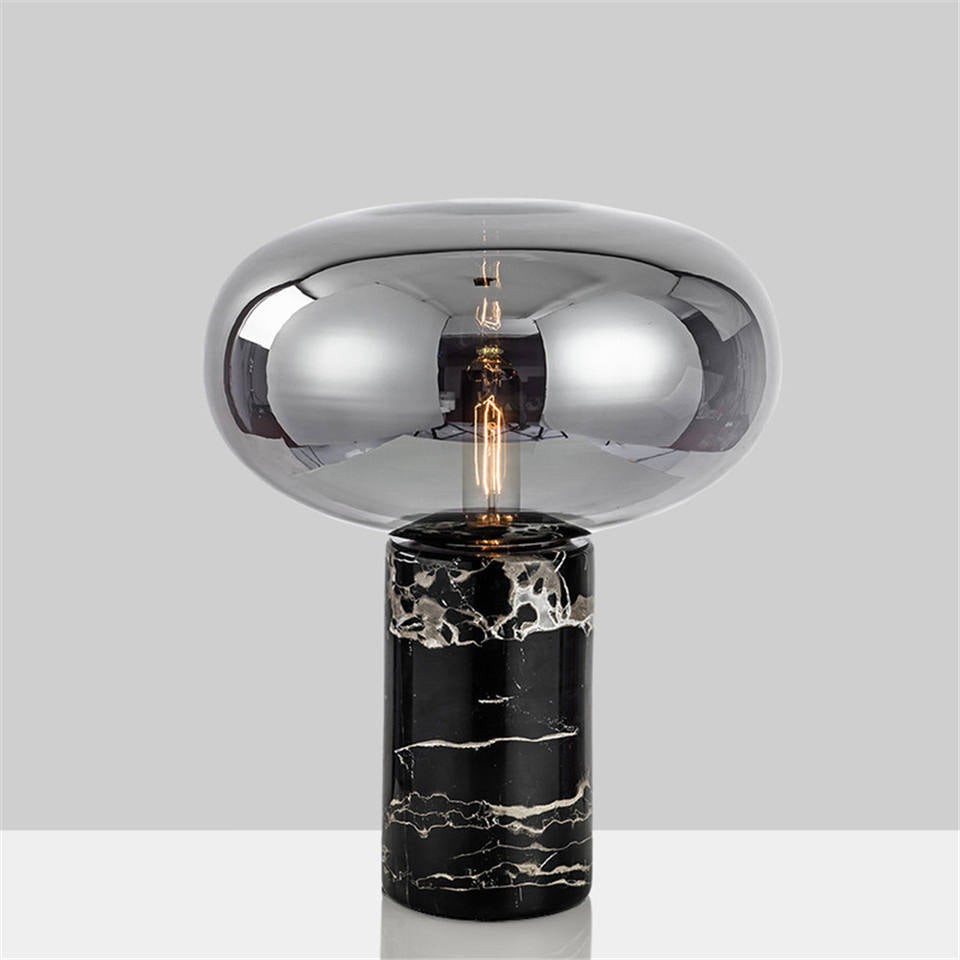 Yorlan Mid-Century Marble Table Lamp