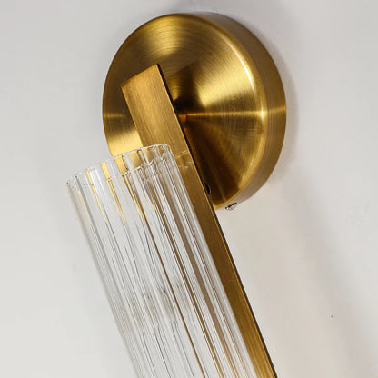 Gold Crystal Accent Wall Sconce