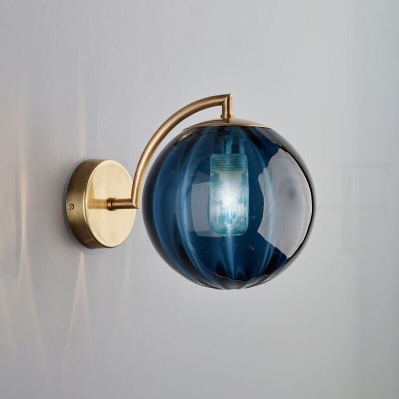 Frosted Globe Wall Sconce