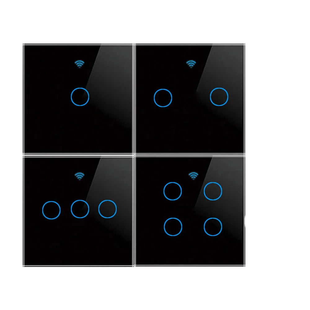 Luvexa Minimalist Glass and PC Smart Touch Switch