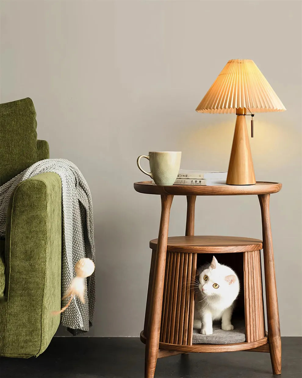Tranquil Wooden Glow Lamp