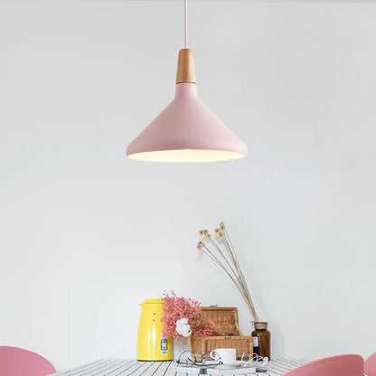 Macaron Wooden Pendant Light