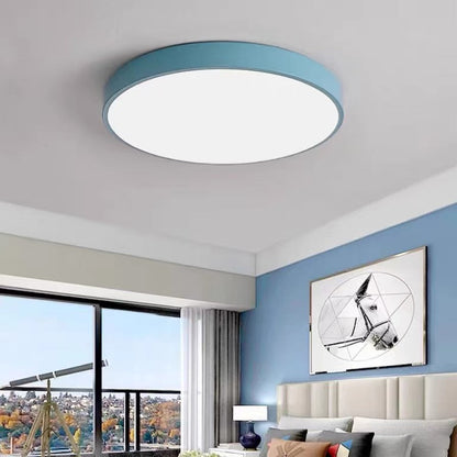 Round LED Ceiling Light Flat Design