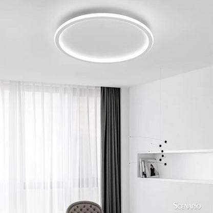 Contemporary Disc Ceiling Lamp