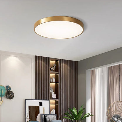 Round LED Ceiling Light Flat Design