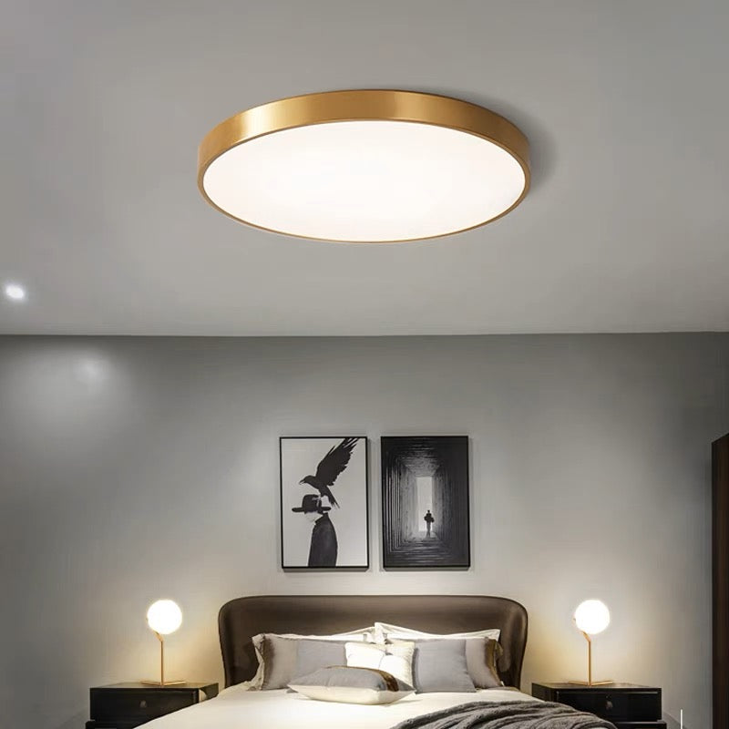 Round LED Ceiling Light Flat Design