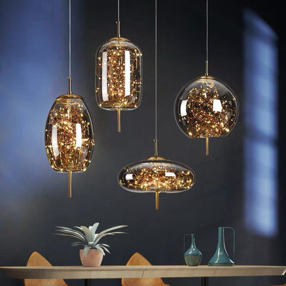 Elegant Linear Hanging Light