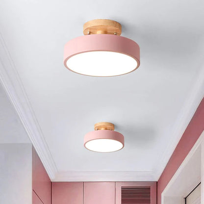 Colorful LED Ceiling Lamp with Modern Design