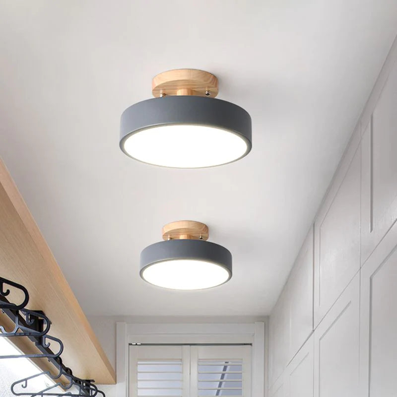 Colorful LED Ceiling Lamp with Modern Design