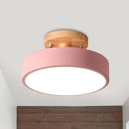 Colorful LED Ceiling Lamp with Modern Design