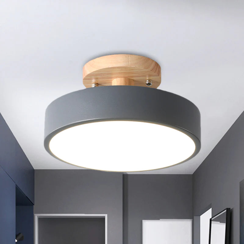 Colorful LED Ceiling Lamp with Modern Design