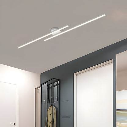 Elongated Aluminum LED Ceiling Light