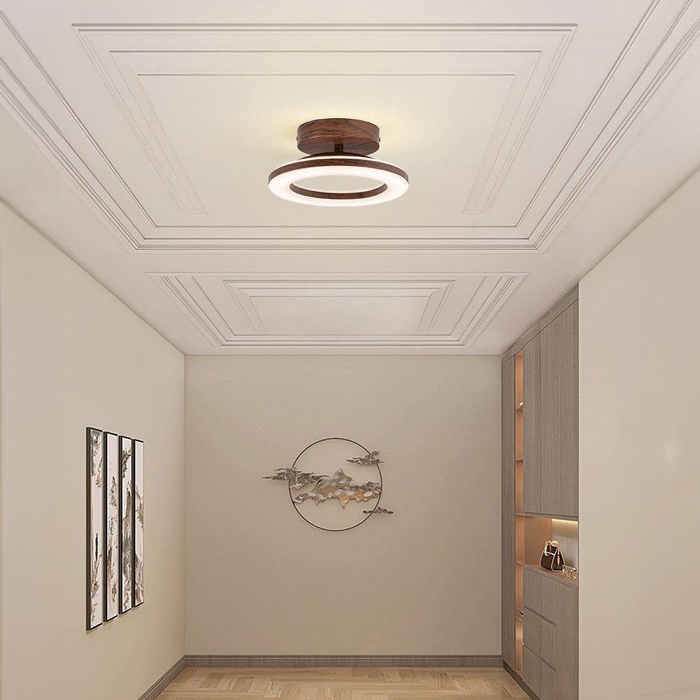 Slim Acrylic Flush Mount Light